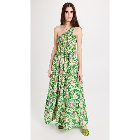 Swf Dresses & Skirts - SWF NWT Centered One Shoulder Maxi Dress in Ischia size Small